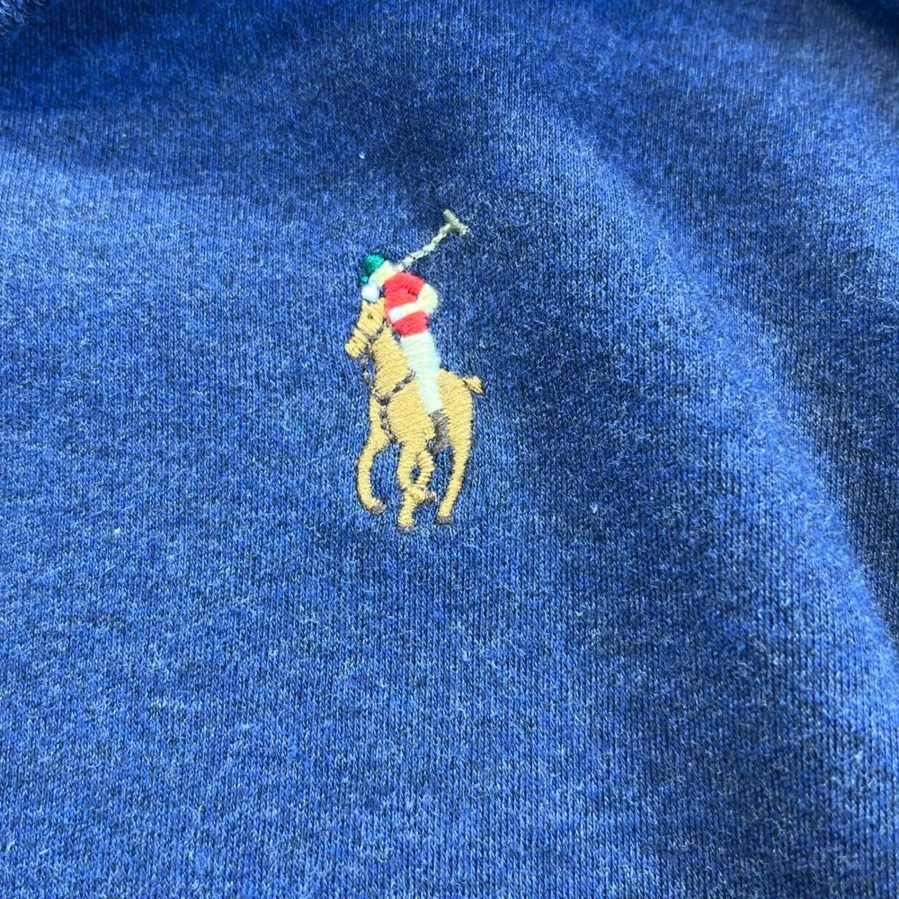 Polo Ralph Lauren Mens Classic Fit Polo Shirt Navy Blue Logo Pony Sz Large